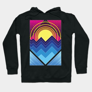 Artsy Mountain Vibes Hoodie